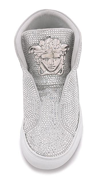 versace swarovski sneakers